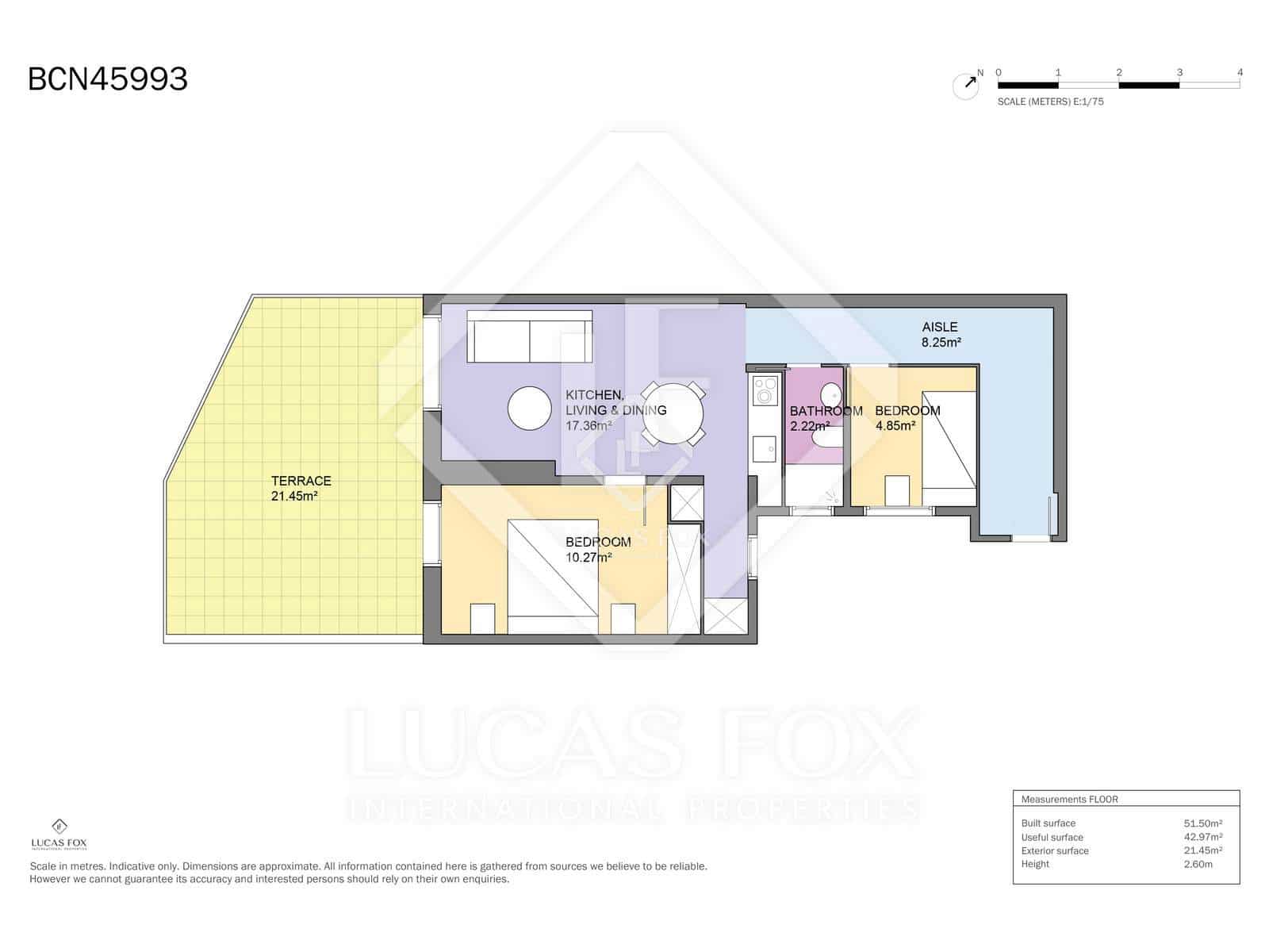 2 bedroom Apartment for rent in Barcelona city - € 2,600 (Ref: 8317508)