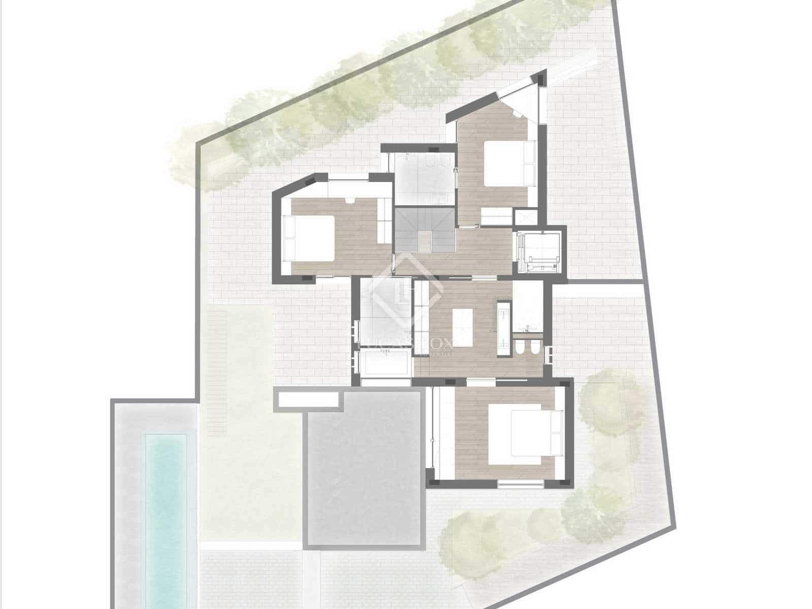 5 soveværelse Villa til salg i Esplugues de Llobregat med swimmingpool garage - € 2.700.000 (Ref: 8323266)