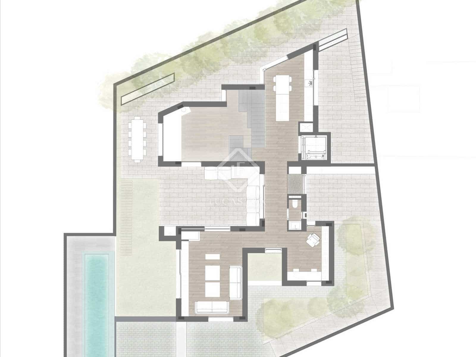 5 soveværelse Villa til salg i Esplugues de Llobregat med swimmingpool garage - € 2.700.000 (Ref: 8323266)