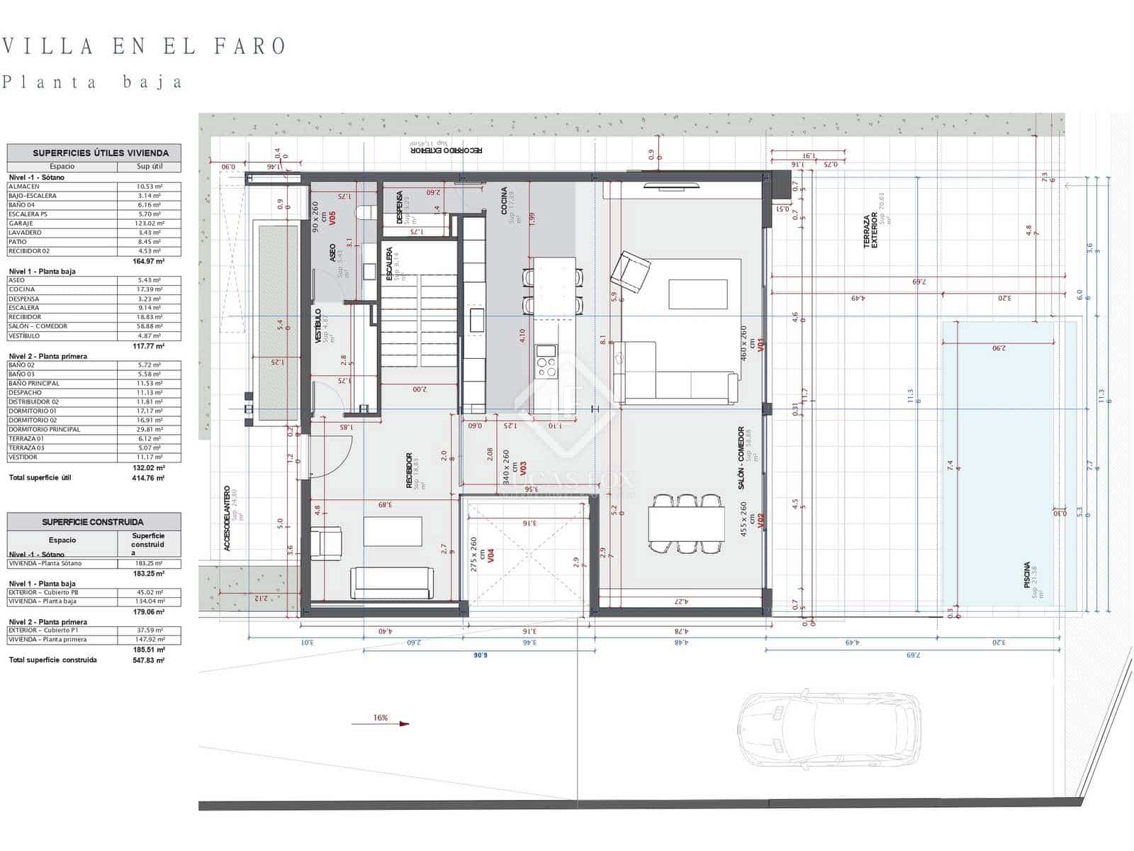 4 soveværelse Villa til salg i Cullera med swimmingpool garage - € 1.300.000 (Ref: 8326899)
