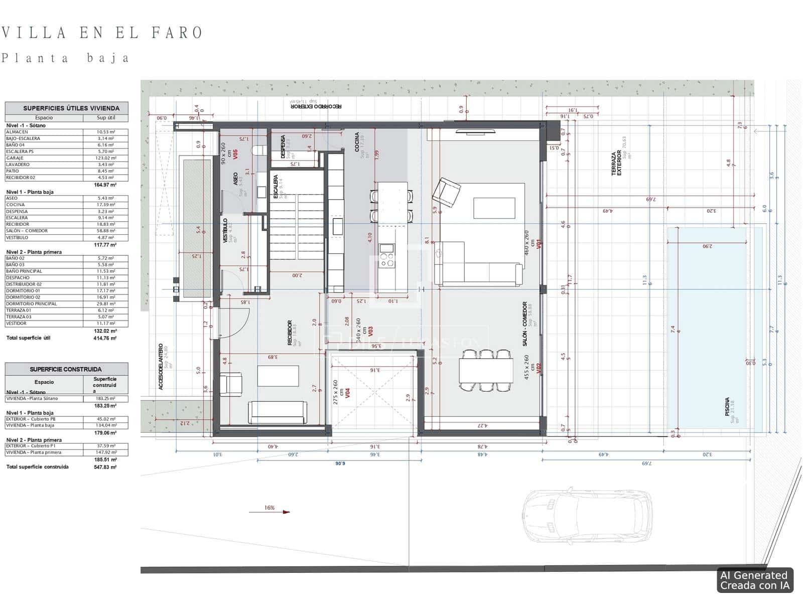 4 bedroom Villa for sale in Cullera with pool garage - € 1,300,000 (Ref: 8326899)
