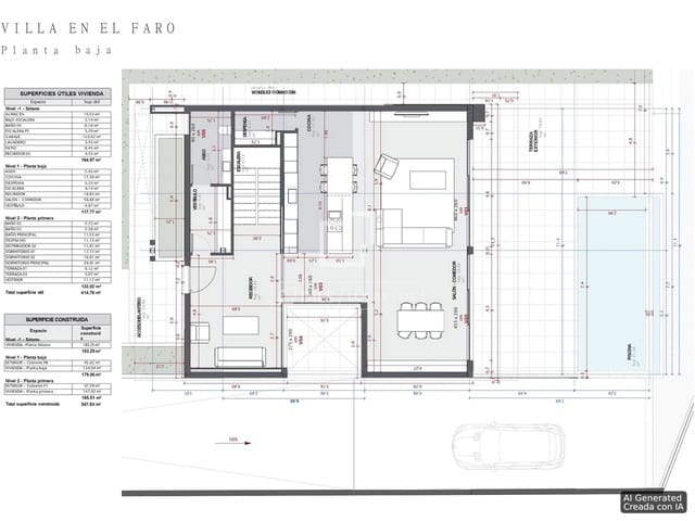 4 sovrum Villa till salu i Cullera med pool garage - 1 300 000 € (Ref: 8326899)