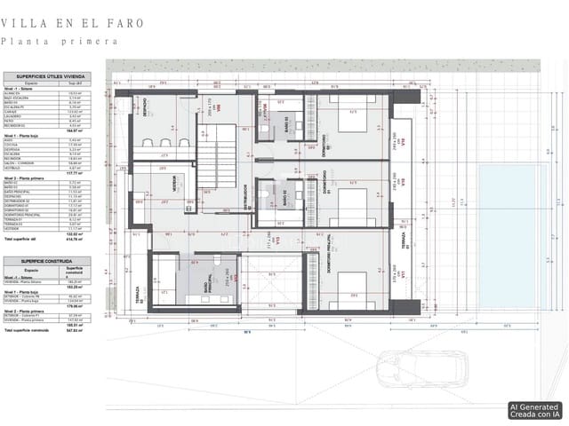4 sovrum Villa till salu i Cullera med pool garage - 1 300 000 € (Ref: 8326899)