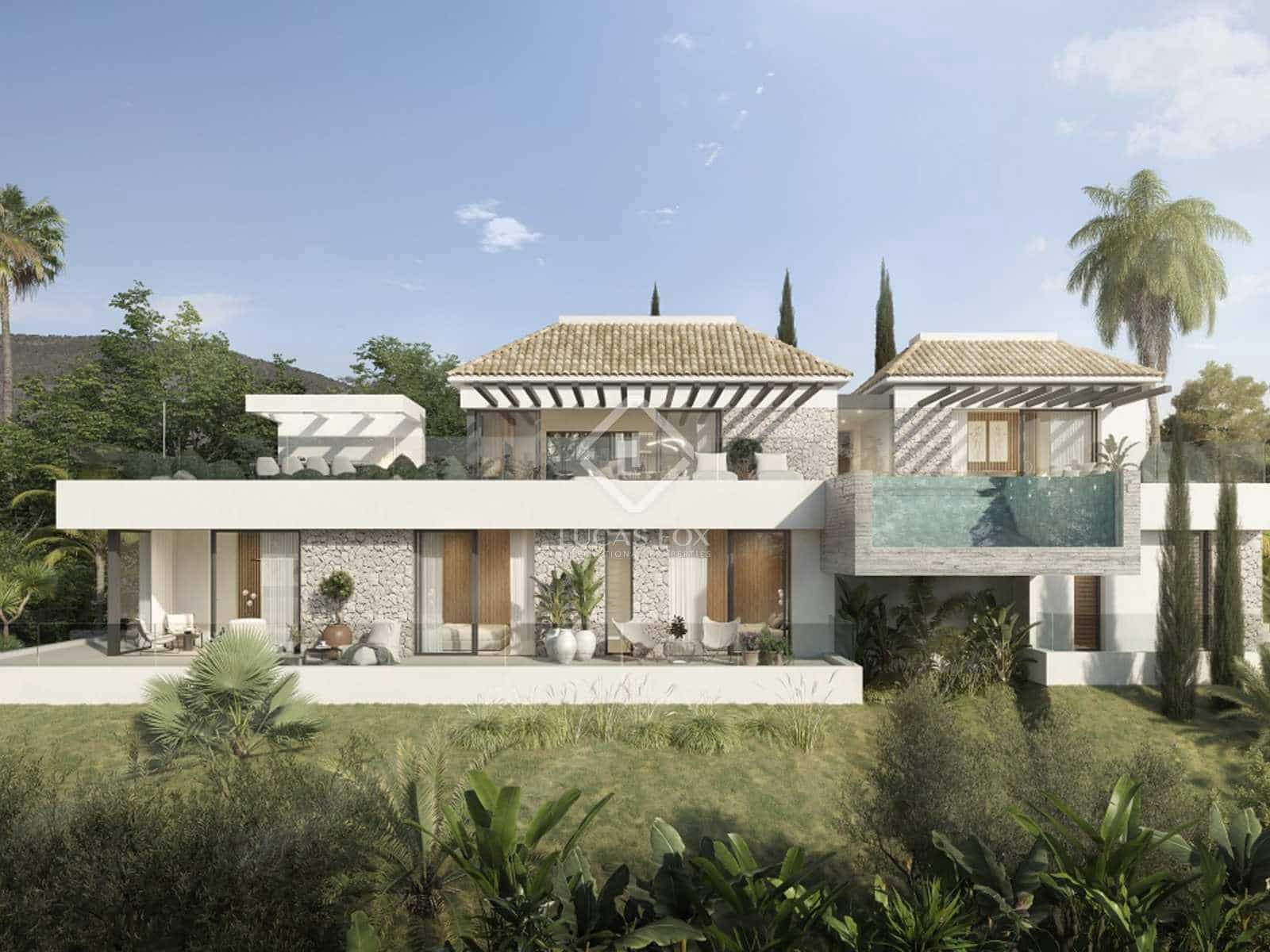 4 Zimmer Villa zu verkaufen in Mijas mit Garage - 1.292.000 € (Ref: 8332619)