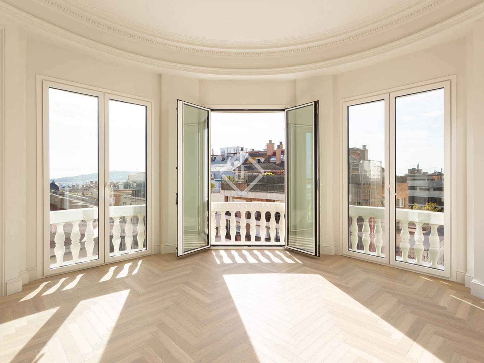 4 chambre Penthouse à vendre à Barcelone ville avec piscine - 3 600 000 € (Ref: 8332967)