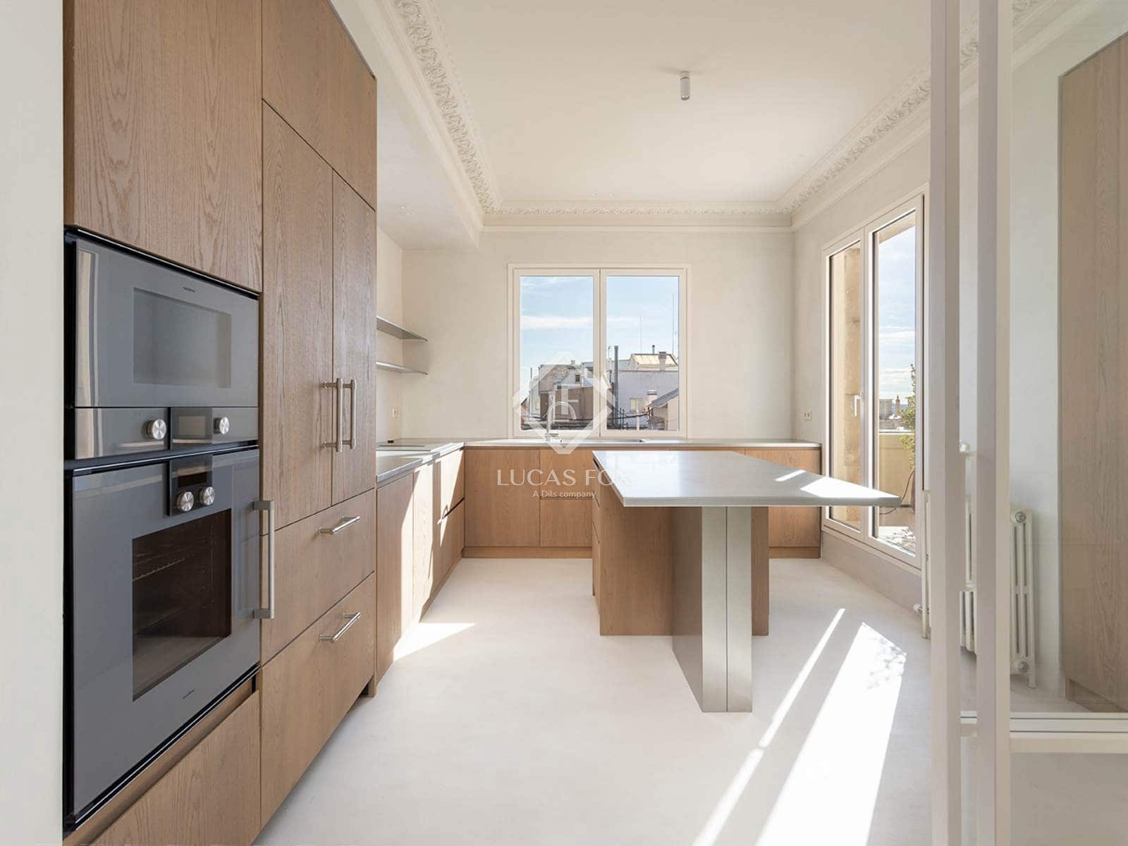 4 chambre Penthouse à vendre à Barcelone ville avec piscine - 3 600 000 € (Ref: 8332967)