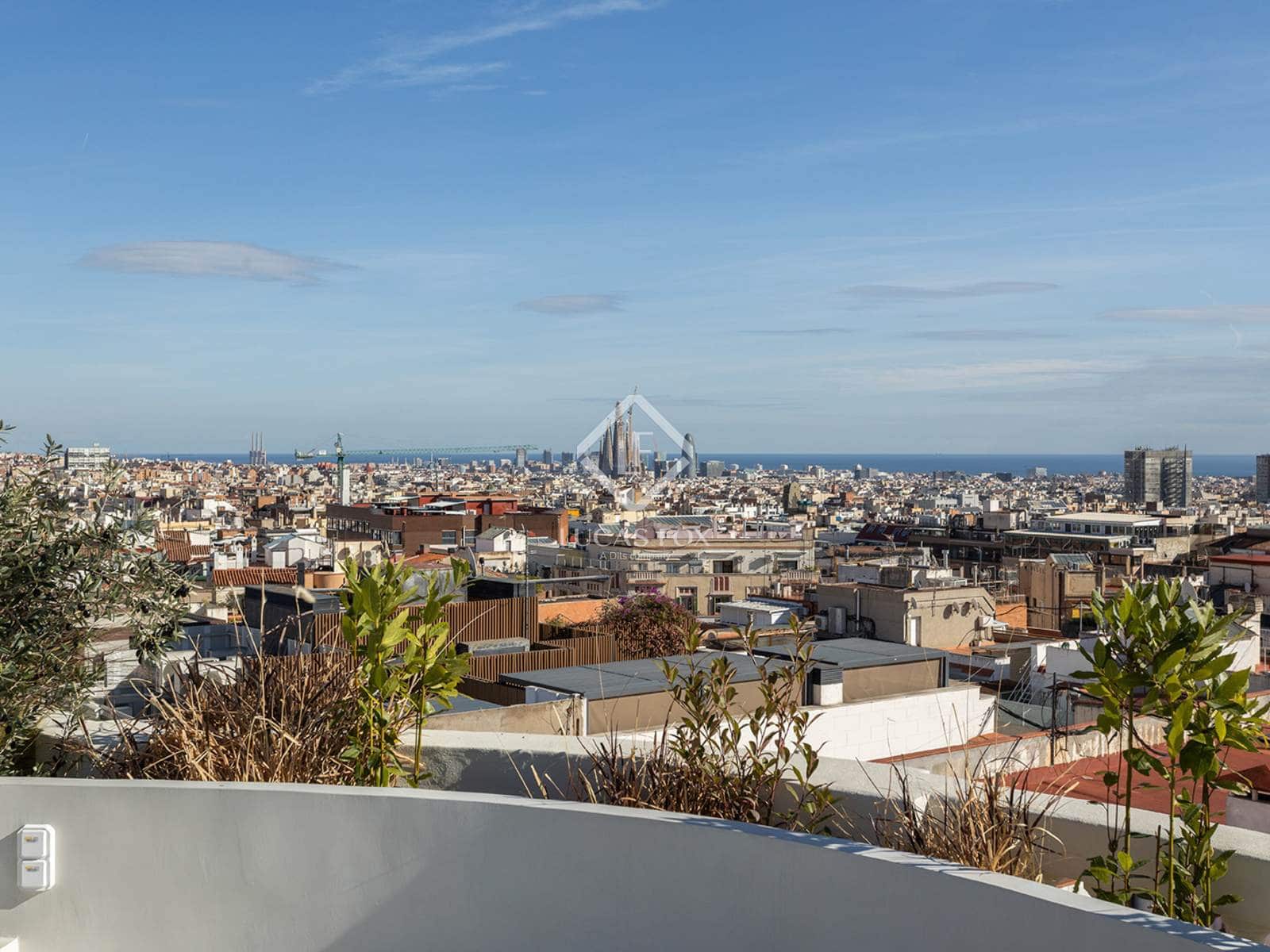 4 chambre Penthouse à vendre à Barcelone ville avec piscine - 3 600 000 € (Ref: 8332967)