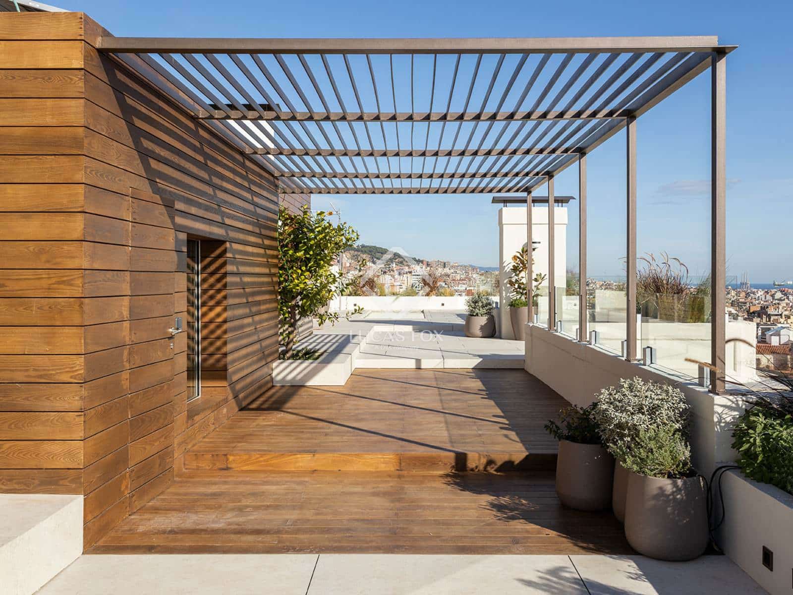 4 chambre Penthouse à vendre à Barcelone ville avec piscine - 3 600 000 € (Ref: 8332967)