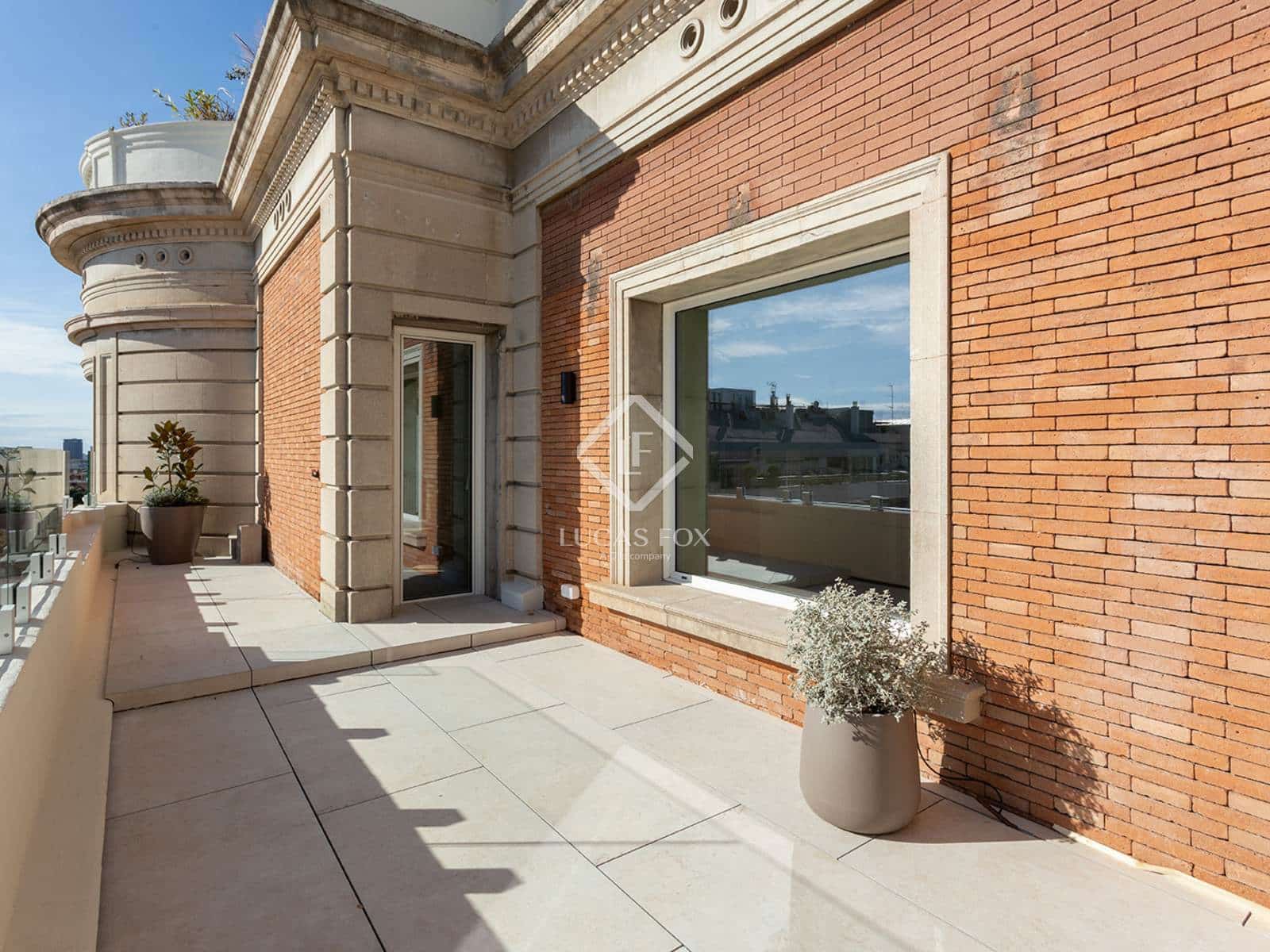 4 chambre Penthouse à vendre à Barcelone ville avec piscine - 3 600 000 € (Ref: 8332967)