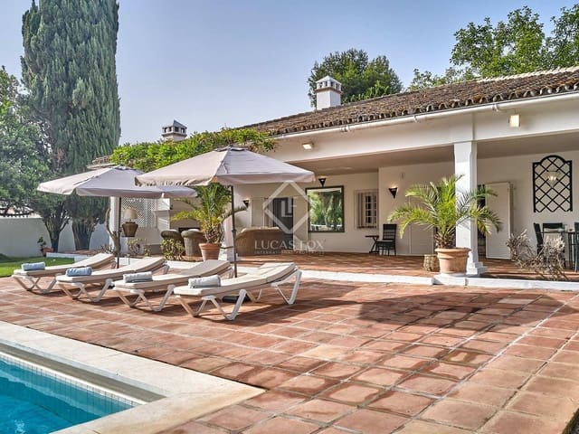 7 chambre Villa/Maison à vendre à Estepona avec piscine garage - 3 600 000 € (Ref: 8335637)