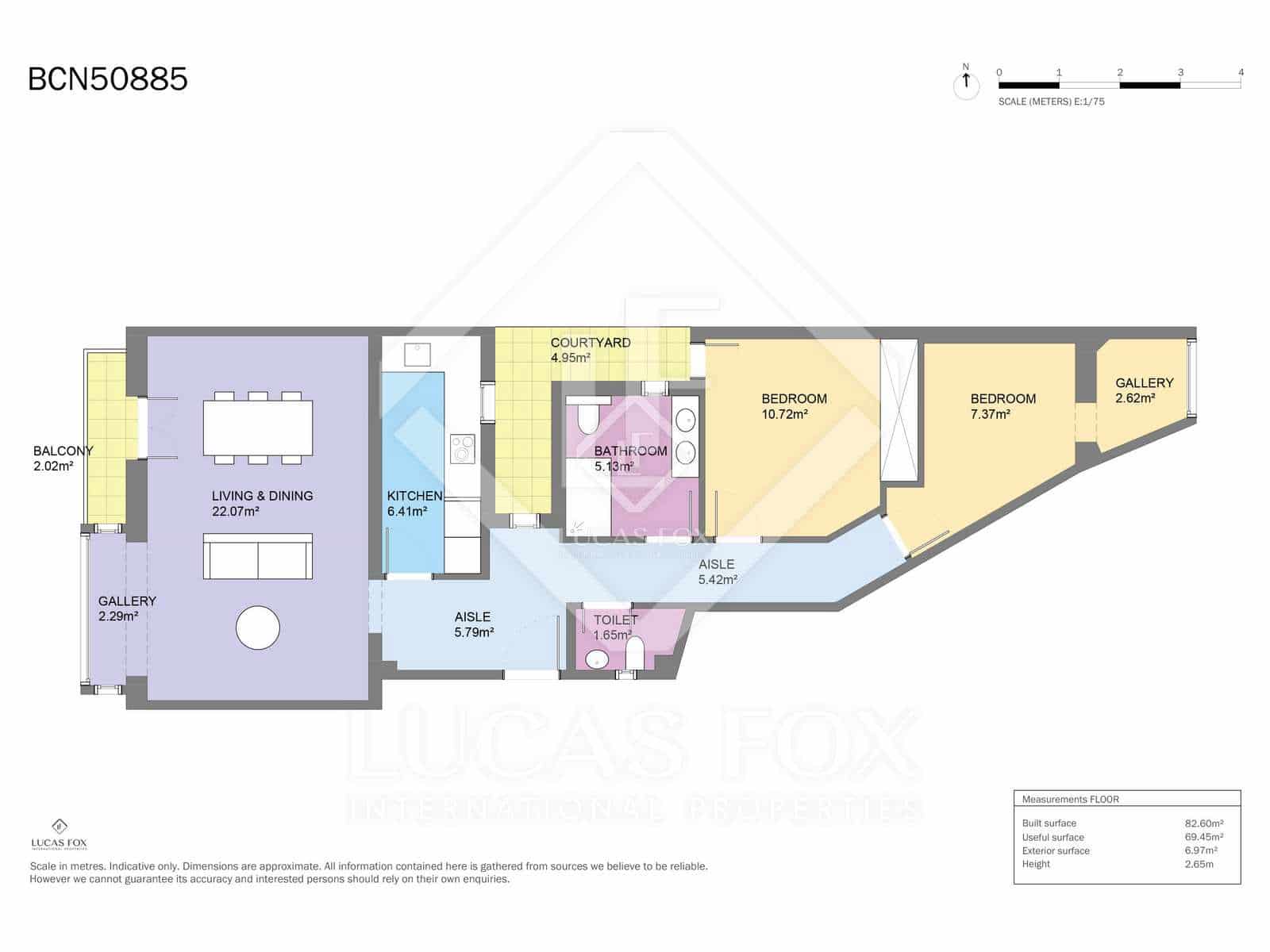 2 soverom Leilighet til salgs i Barcelona by - € 499 000 (Ref: 8338430)