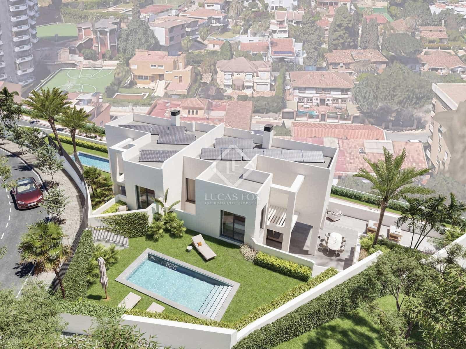 3 soveværelse Villa til salg i Malaga by med swimmingpool garage - € 1.650.000 (Ref: 8341825)