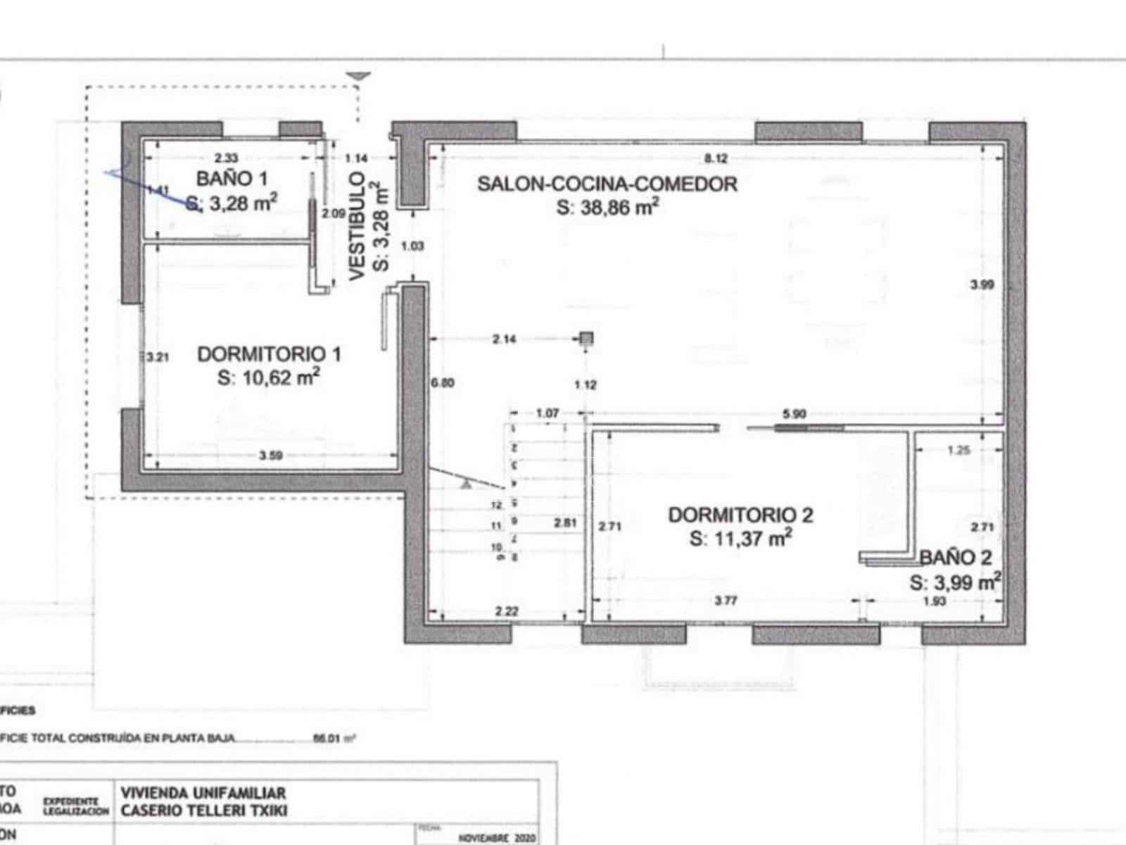 2 bedroom Finca/Country House for sale in Donostia-San Sebastian with garage - € 700,000 (Ref: 8343624)