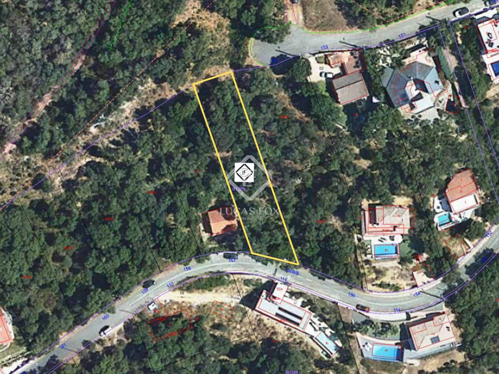 Area Edificabile in vendita in Santa Cristina d'Aro - 110.000 € (Rif: 8346744)