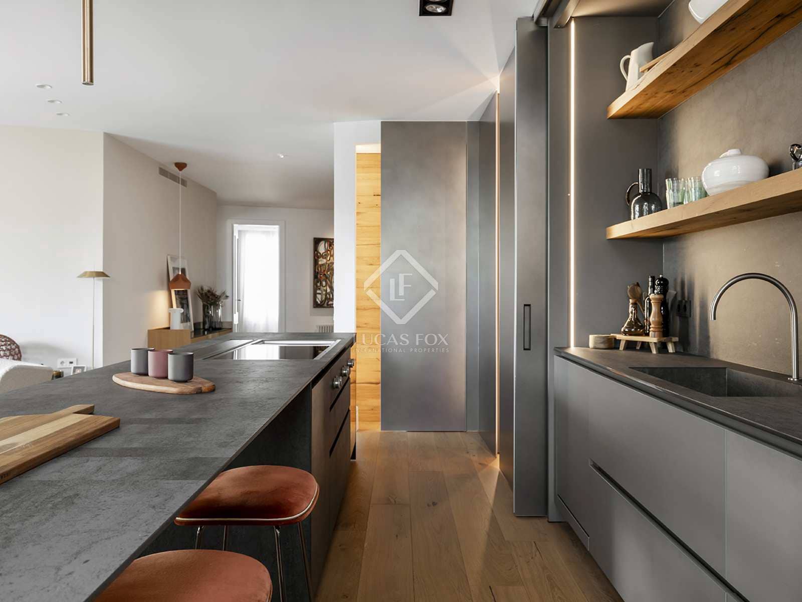 3 chambre Penthouse à vendre à Barcelone ville avec garage - 2 950 000 € (Ref: 8369807)