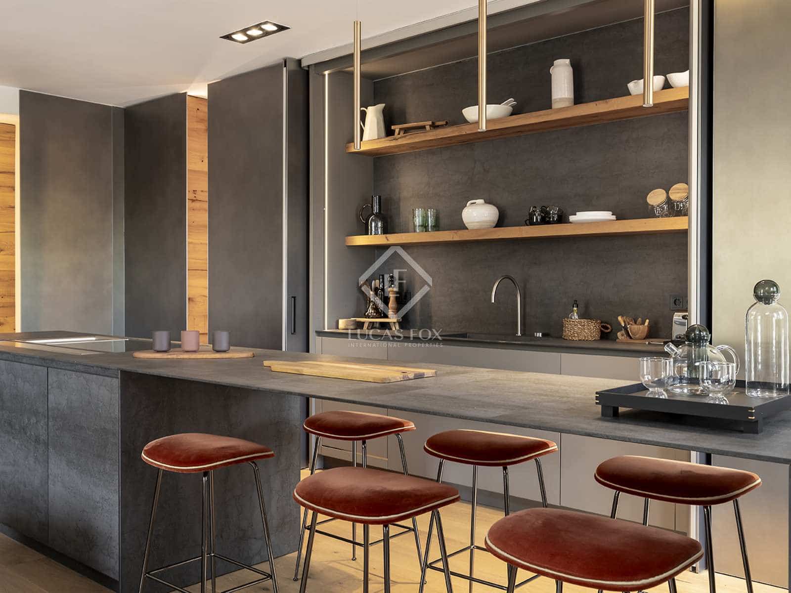 3 chambre Penthouse à vendre à Barcelone ville avec garage - 2 950 000 € (Ref: 8369807)