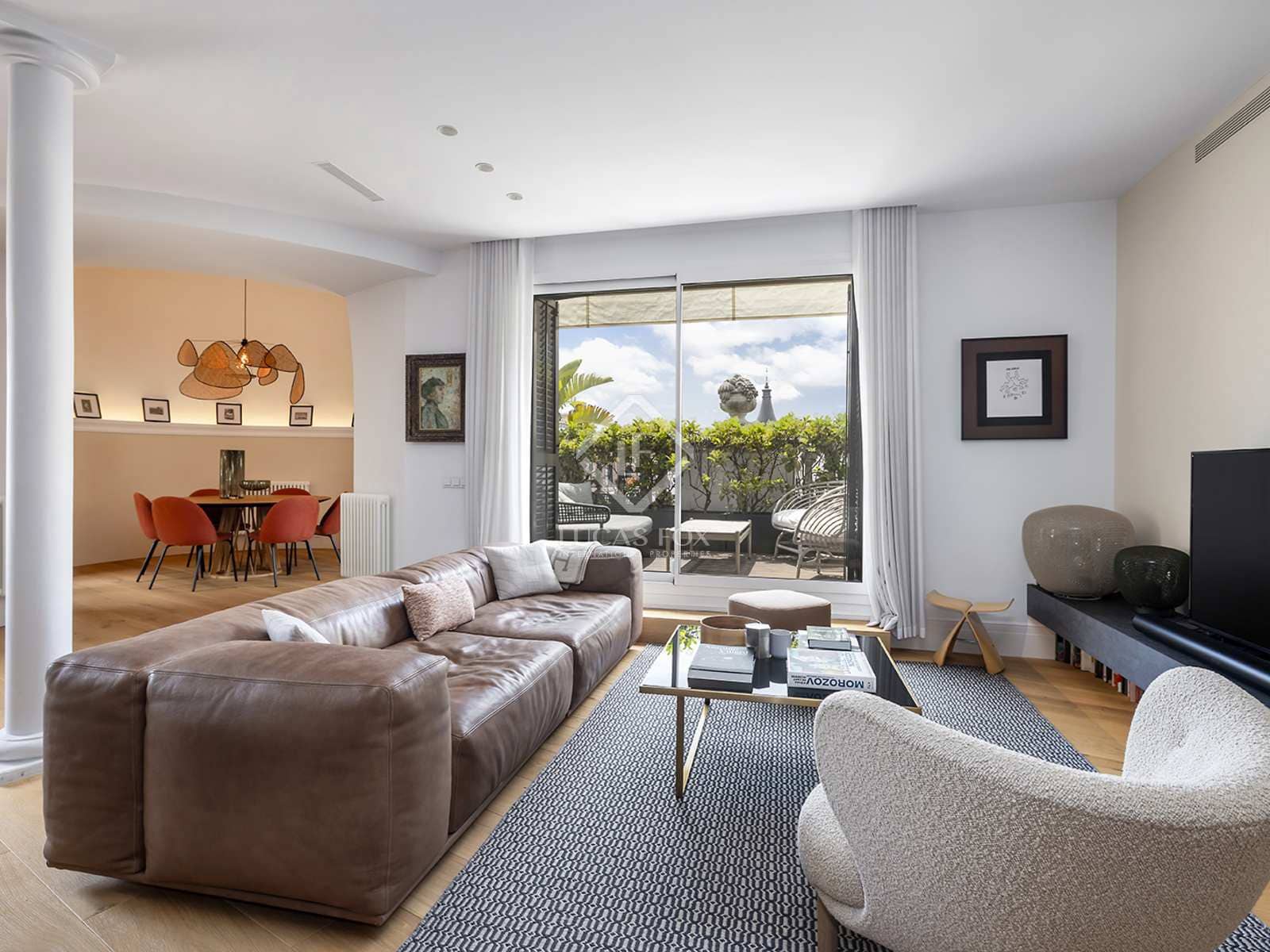 3 chambre Penthouse à vendre à Barcelone ville avec garage - 2 950 000 € (Ref: 8369807)