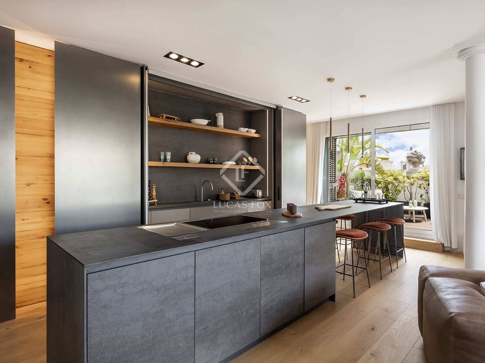 3 chambre Penthouse à vendre à Barcelone ville avec garage - 2 950 000 € (Ref: 8369807)