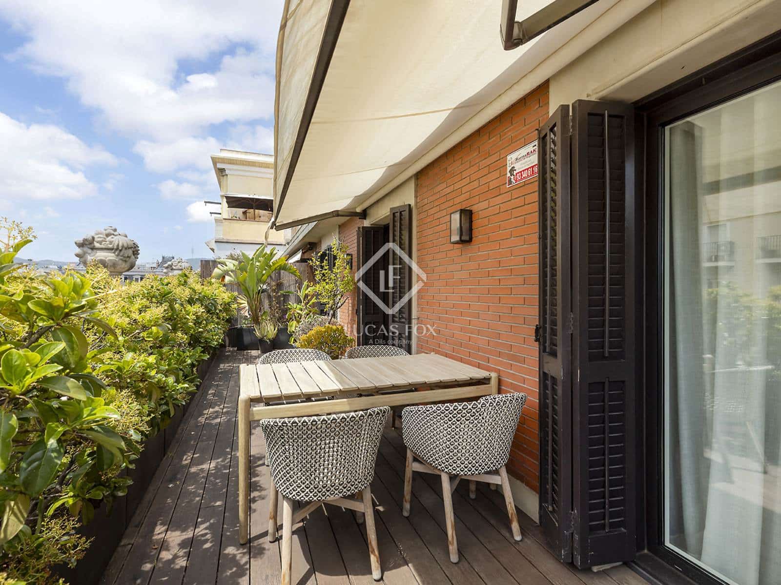 3 chambre Penthouse à vendre à Barcelone ville avec garage - 2 950 000 € (Ref: 8369807)