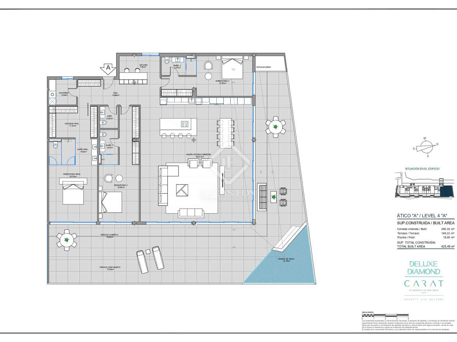3 slaapkamer Penthouse te koop in Benalmadena met zwembad garage - € 2.549.000 (Ref: 8393591)