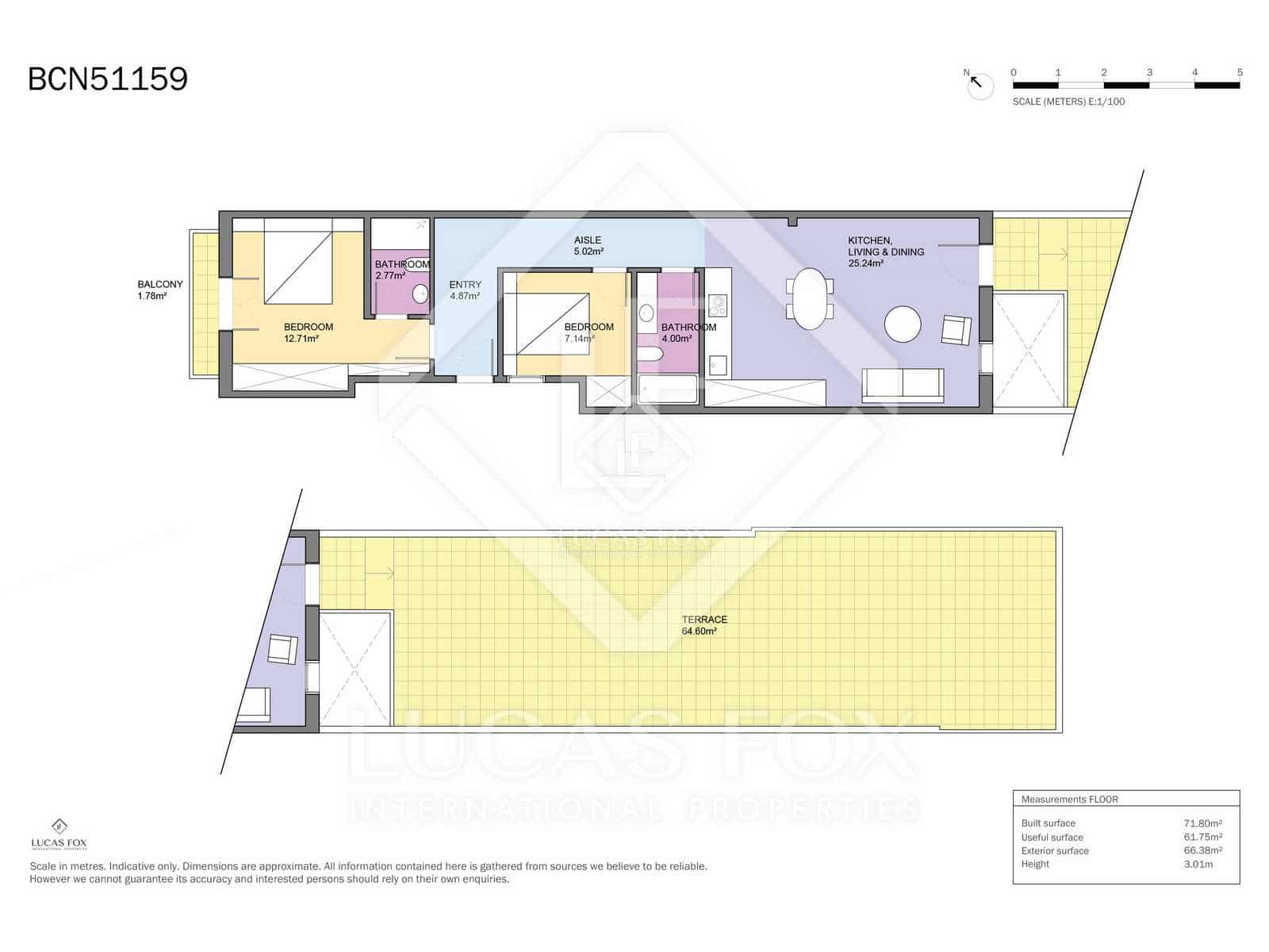 2 slaapkamer Appartement te koop in Barcelona stad - € 600.000 (Ref: 8395692)
