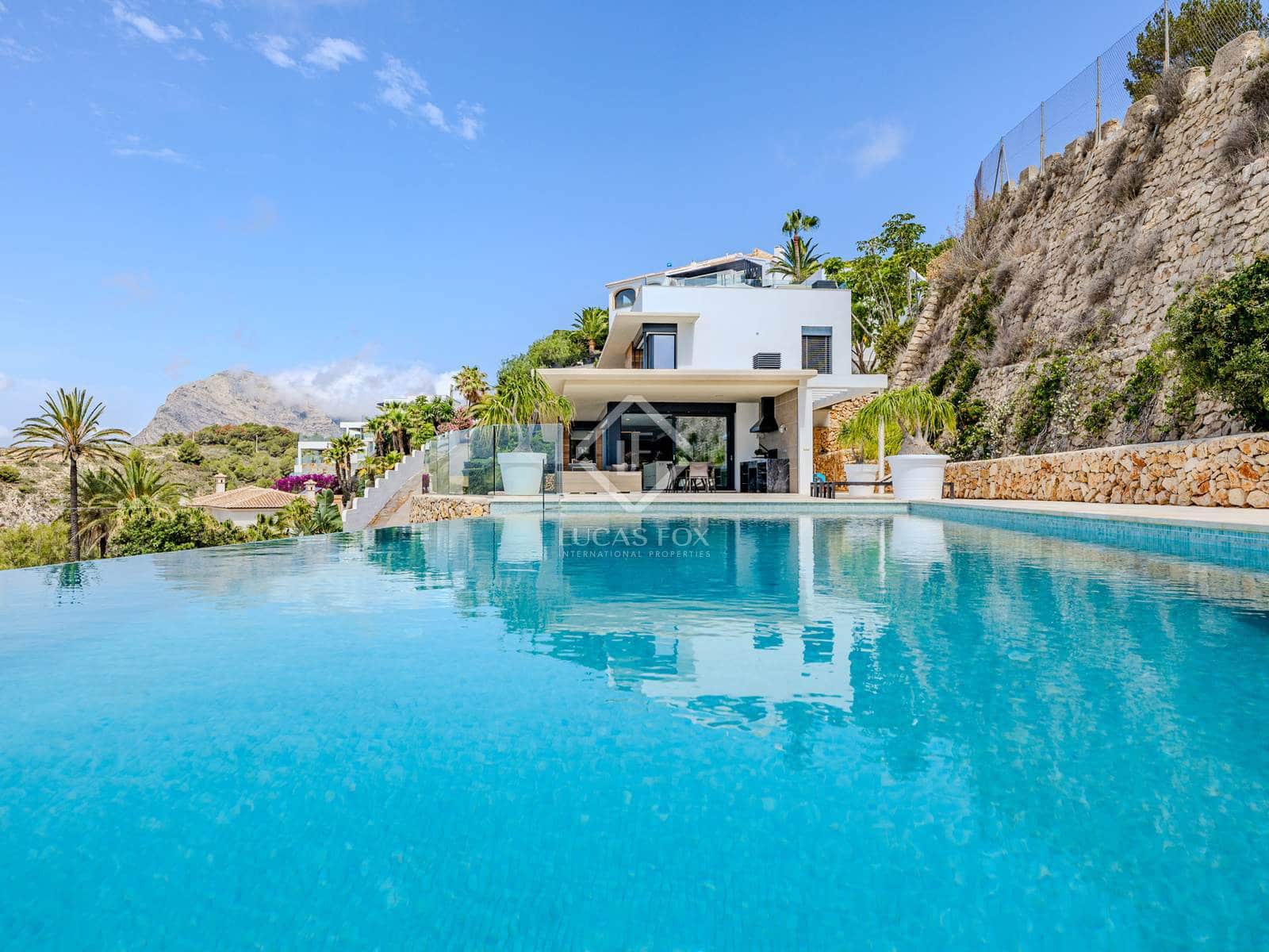 4 chambre Villa/Maison à vendre à Javea / Xabia avec piscine garage - 3 995 000 € (Ref: 8402491)