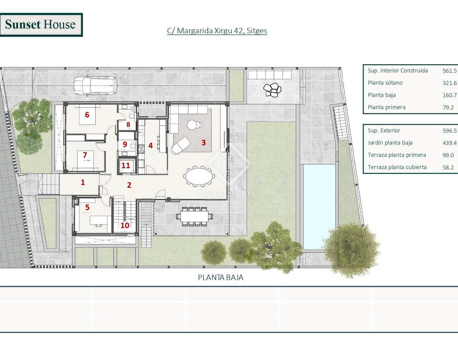 4 soveværelse Villa til salg i Sitges med swimmingpool garage - € 2.840.000 (Ref: 8406656)