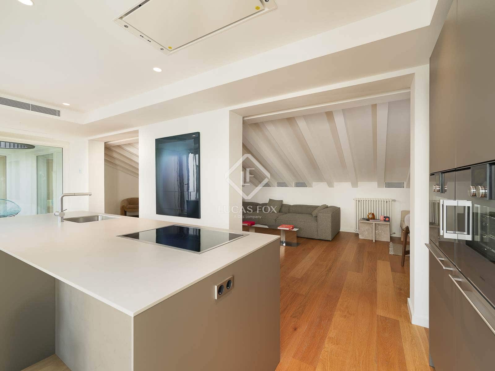 2 soveværelse Penthouse til salg i Barcelona by med swimmingpool - € 2.690.000 (Ref: 8410758)