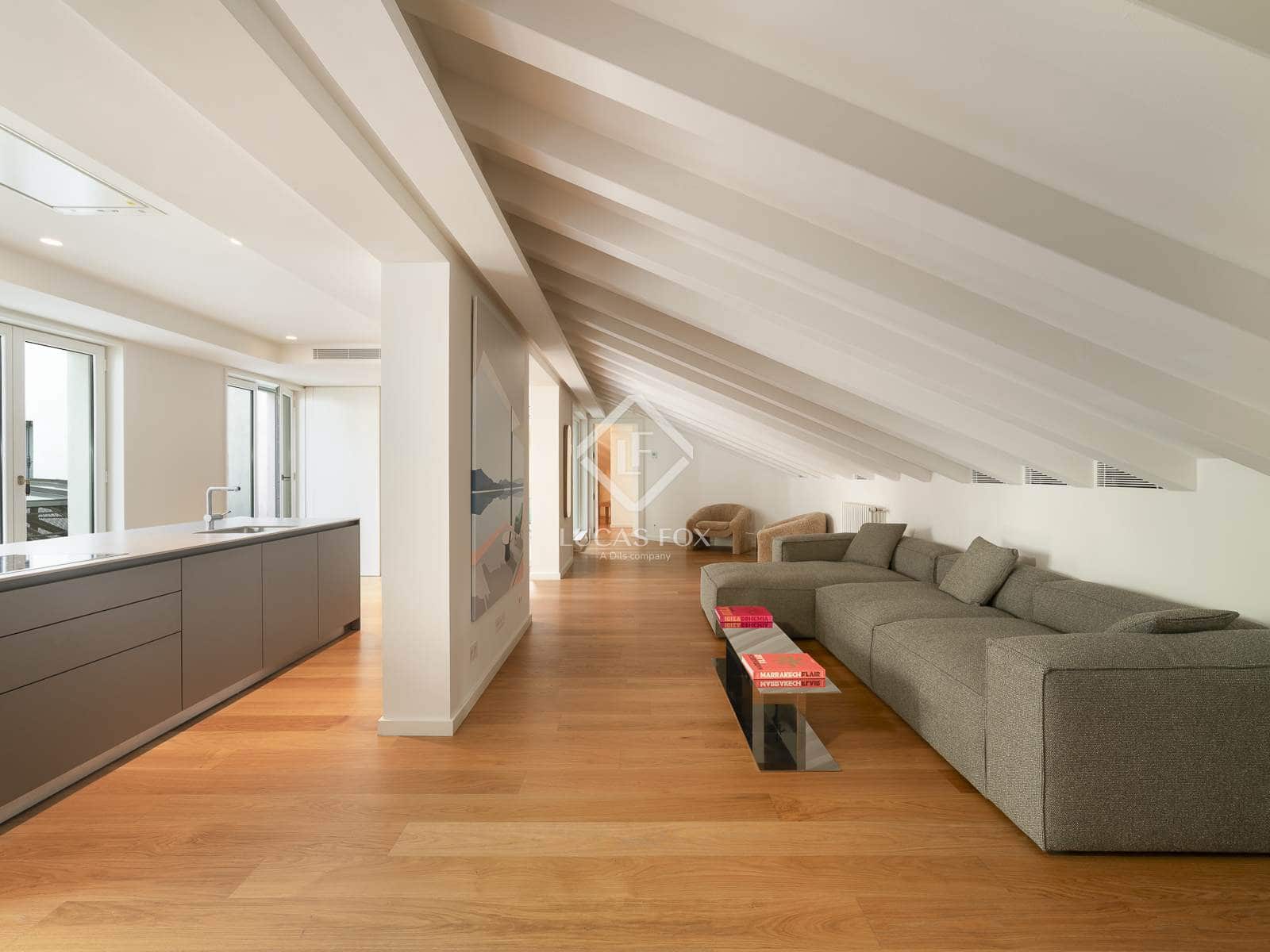 2 soveværelse Penthouse til salg i Barcelona by med swimmingpool - € 2.690.000 (Ref: 8410758)