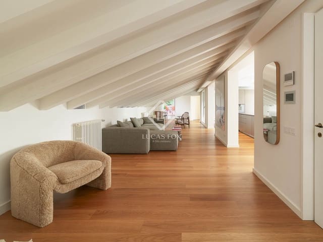 2 chambre Penthouse à vendre à Barcelone ville avec piscine - 2 690 000 € (Ref: 8410758)