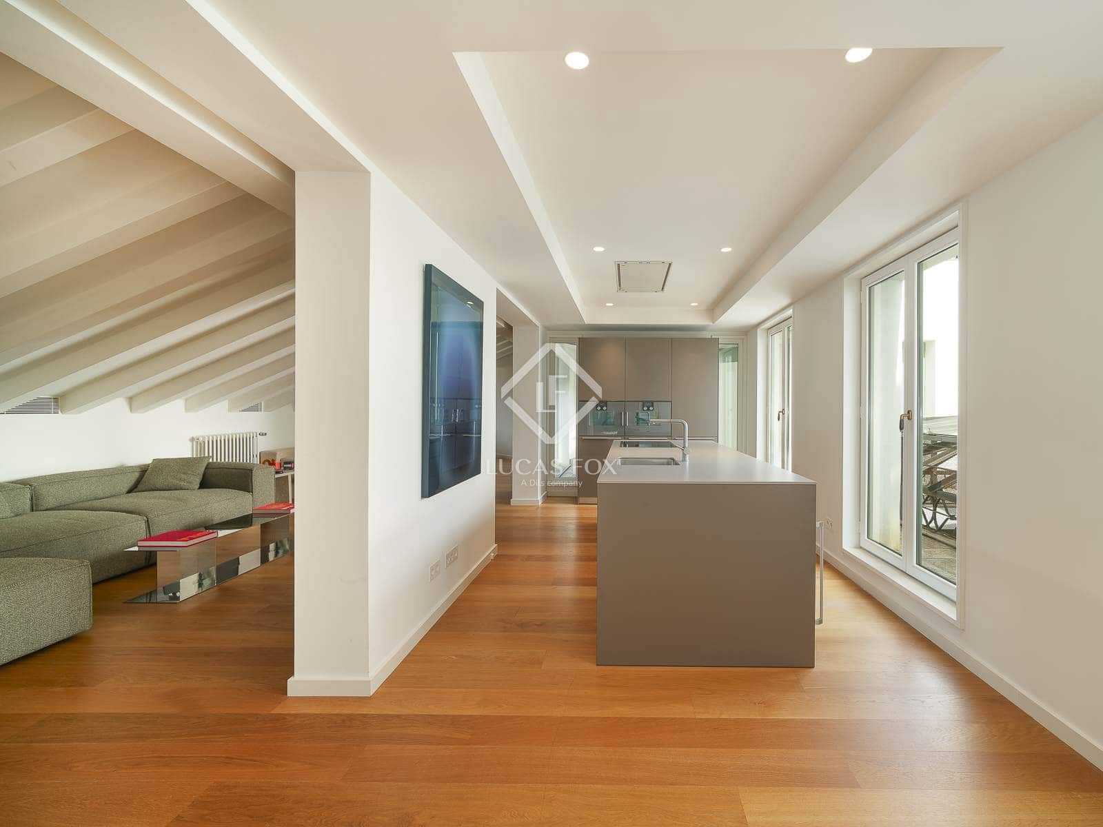 2 soveværelse Penthouse til salg i Barcelona by med swimmingpool - € 2.690.000 (Ref: 8410758)