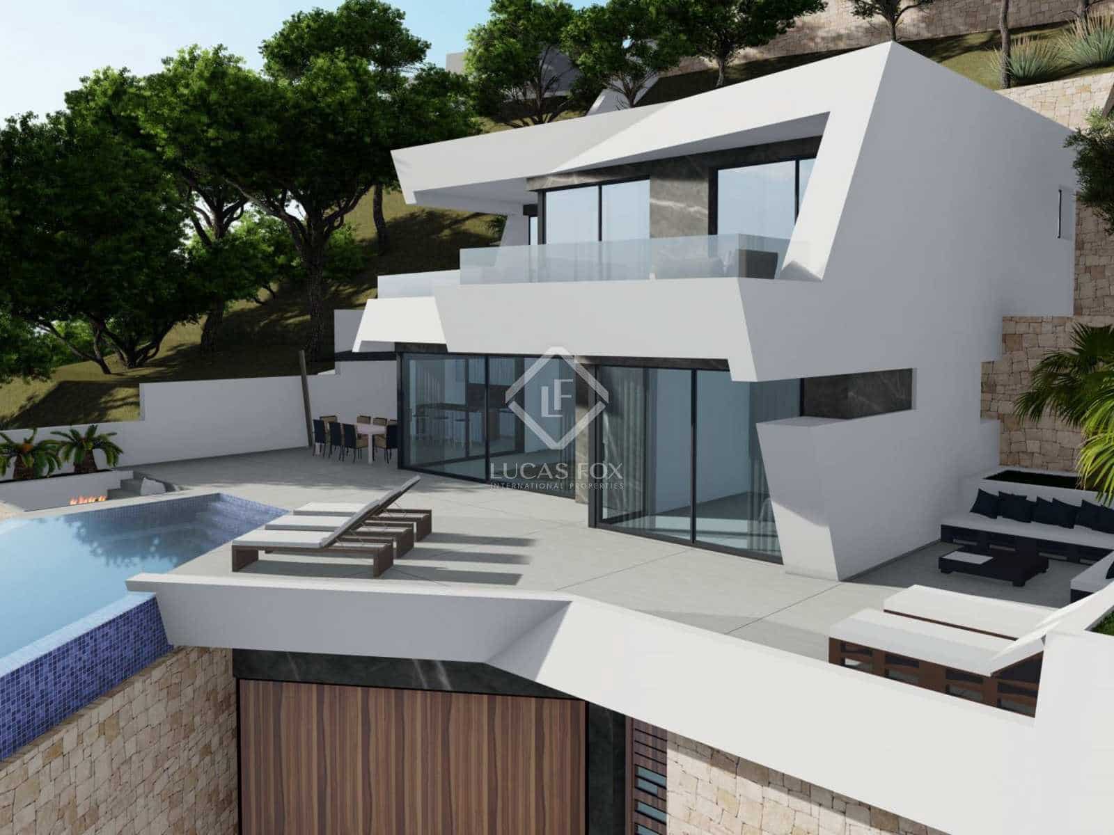 4 bedroom Villa for sale in Calpe / Calp with pool garage - € 1,690,000 (Ref: 8410910)