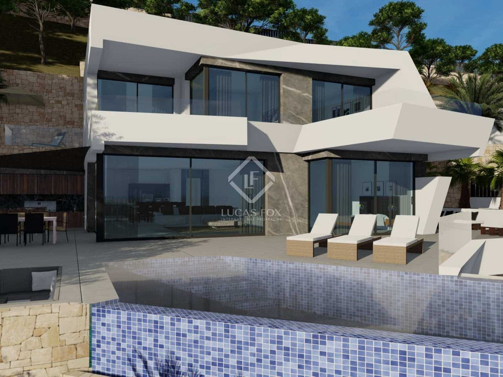4 bedroom Villa for sale in Calpe / Calp with pool garage - € 1,690,000 (Ref: 8410910)