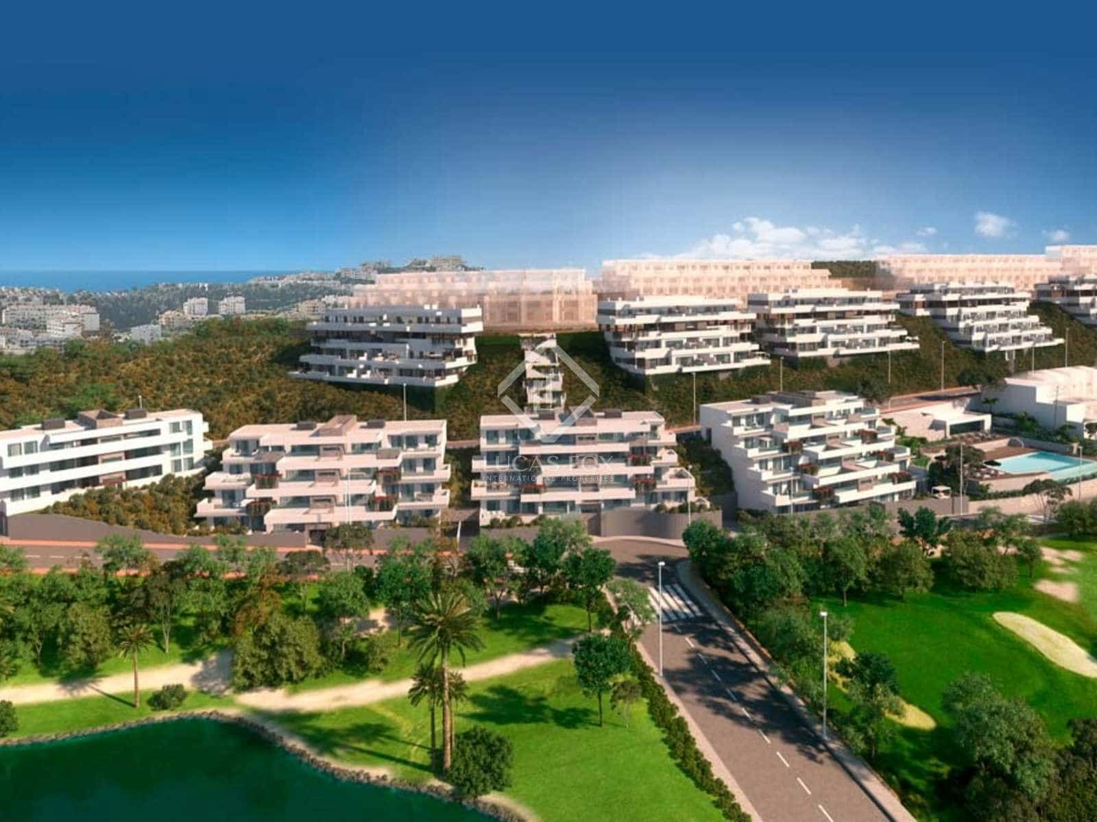 2 chambre Penthouse à vendre à La Cala de Mijas avec piscine garage - 910 000 € (Ref: 8416763)