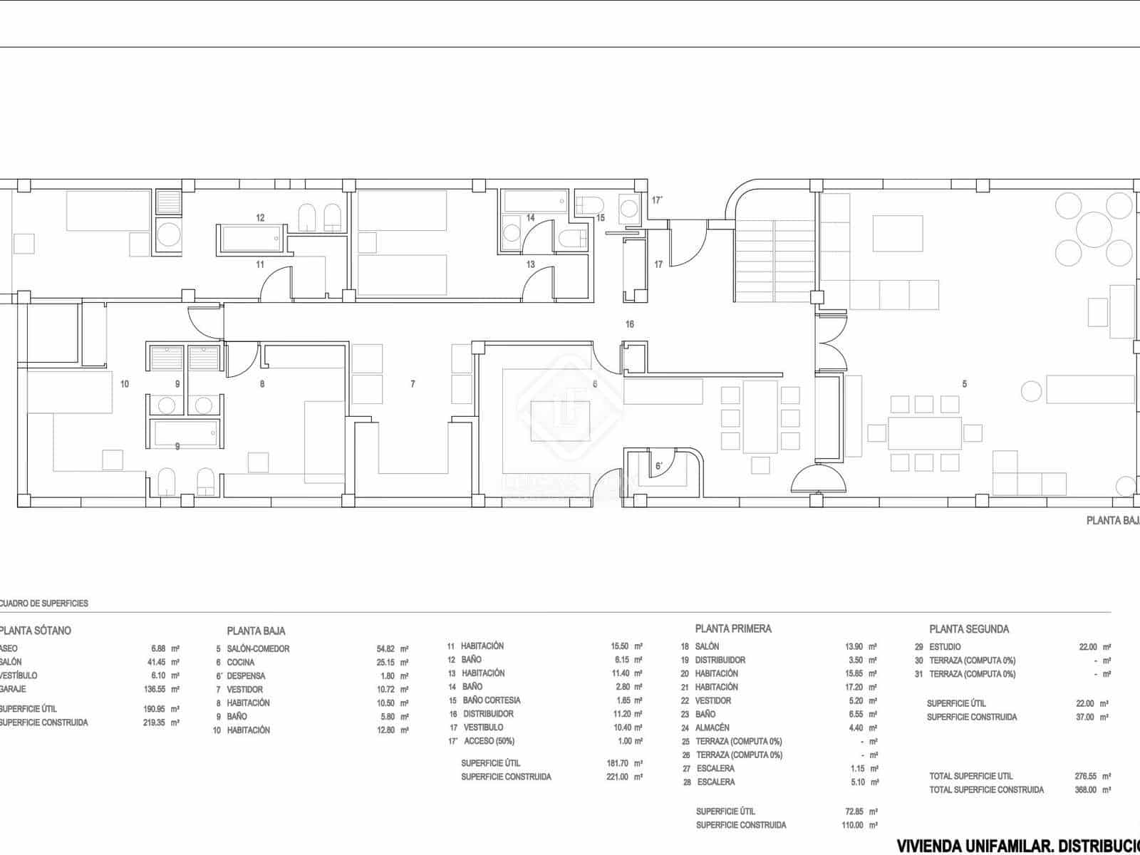 6 Zimmer Villa zu verkaufen in Alicante / Alacant Stadt mit Pool - 1.400.000 € (Ref: 8422670)