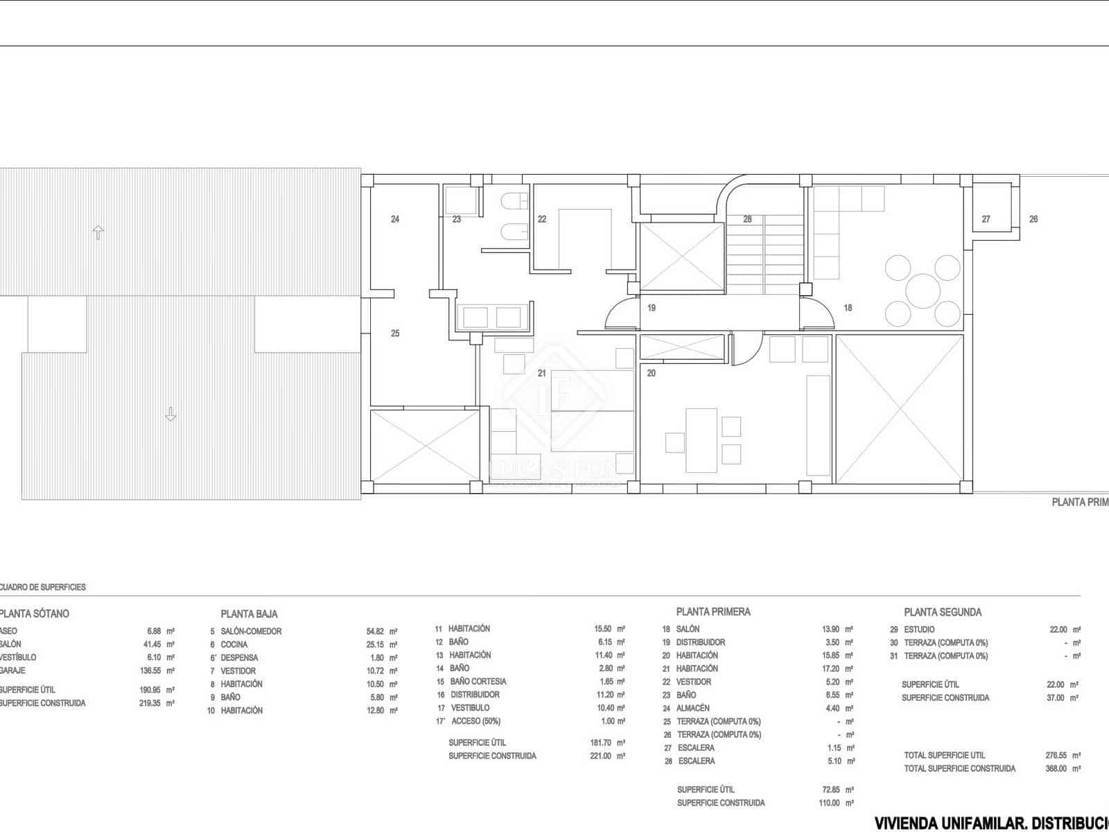 6 Zimmer Villa zu verkaufen in Alicante / Alacant Stadt mit Pool - 1.400.000 € (Ref: 8422670)