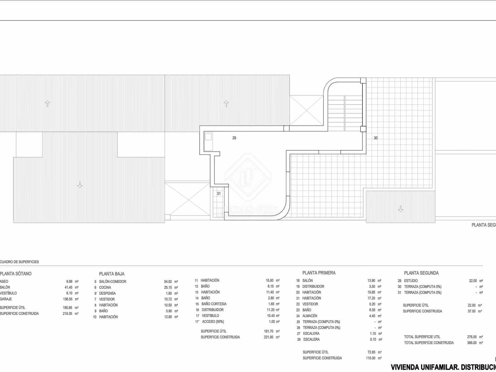 6 Zimmer Villa zu verkaufen in Alicante / Alacant Stadt mit Pool - 1.400.000 € (Ref: 8422670)