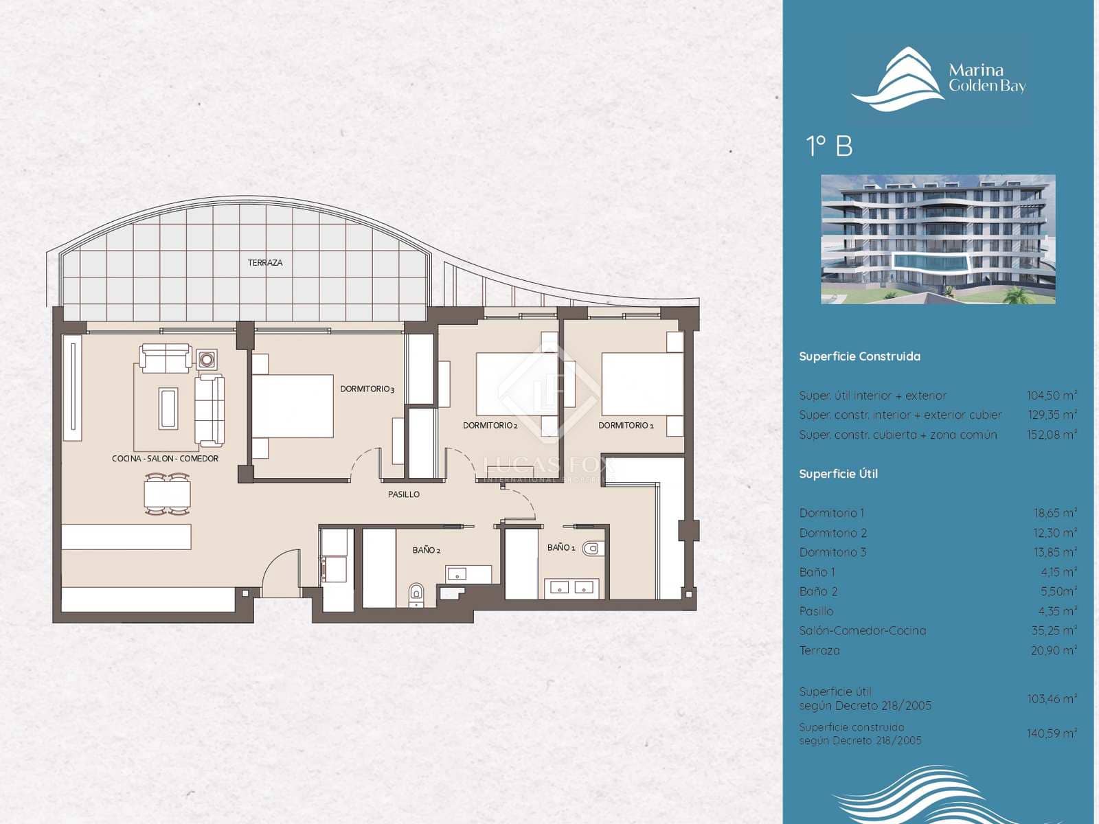 3 soverom Leilighet til salgs i Benalmadena med svømmebasseng garasje - € 704 000 (Ref: 8426754)