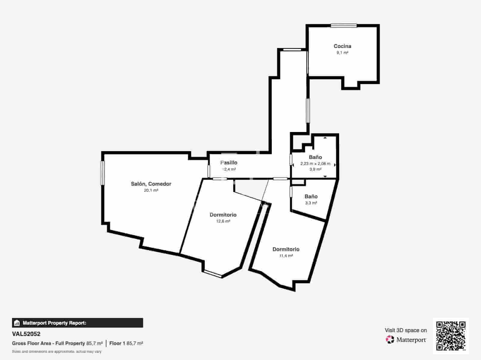2 bedroom Apartment for rent in Valencia city - € 2,100 (Ref: 8433570)