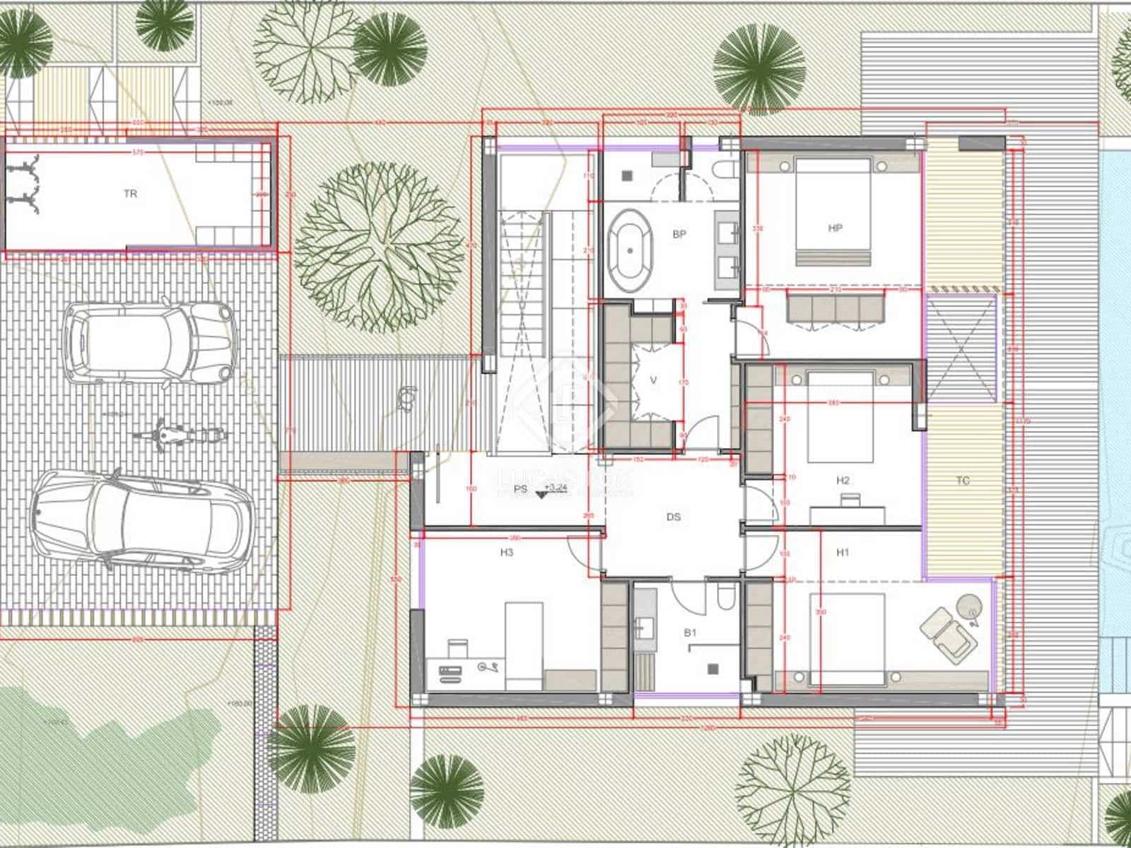 5 soverom Villa til salgs i Premia de Dalt med svømmebasseng garasje - € 2 200 000 (Ref: 8457622)