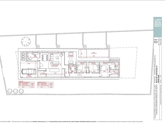 3 chambre Villa/Maison à vendre à Venta Lanuza, El Campello avec piscine garage - 685 000 € (Ref: 8478815)