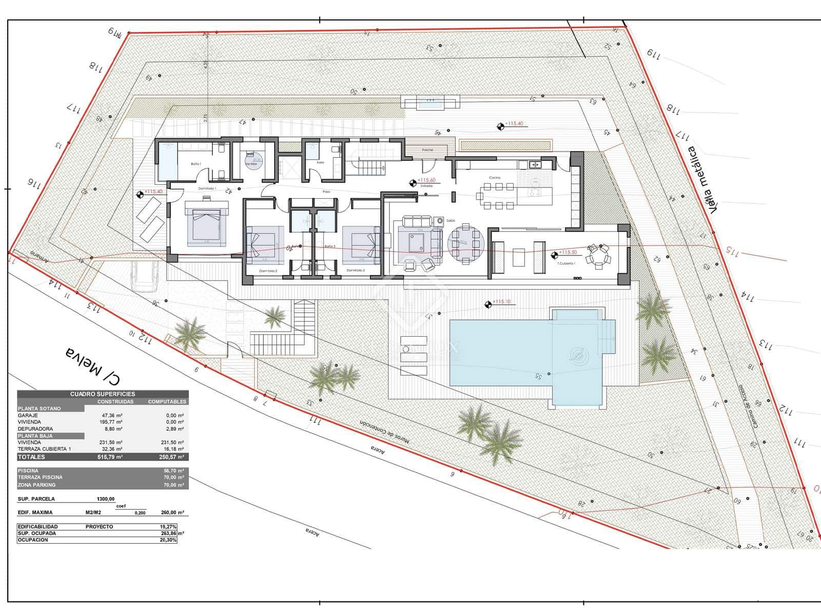 4 makuuhuone Huvila myytävänä paikassa Javea / Xabia mukana uima-altaan 
autotalli - 2 900 000 € (Ref: 8481417)