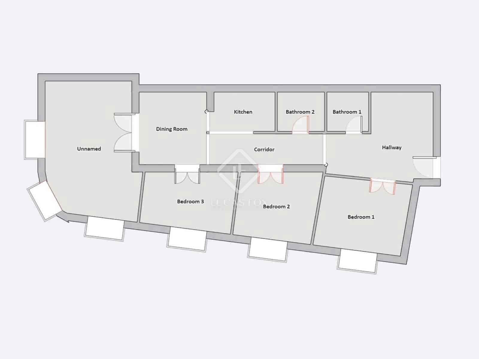 3 Zimmer Apartment zu verkaufen in Malaga Stadt - 629.000 € (Ref: 8489507)