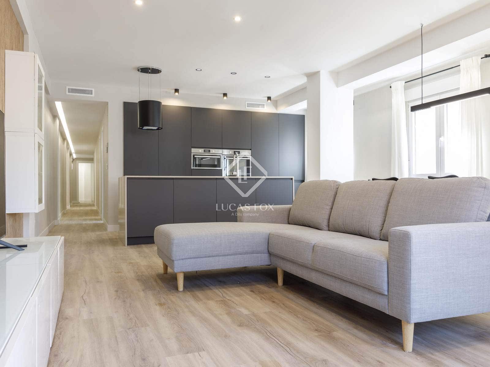 4 slaapkamer Appartement te huur in Valencia stad - € 2.000 (Ref: 8493057)