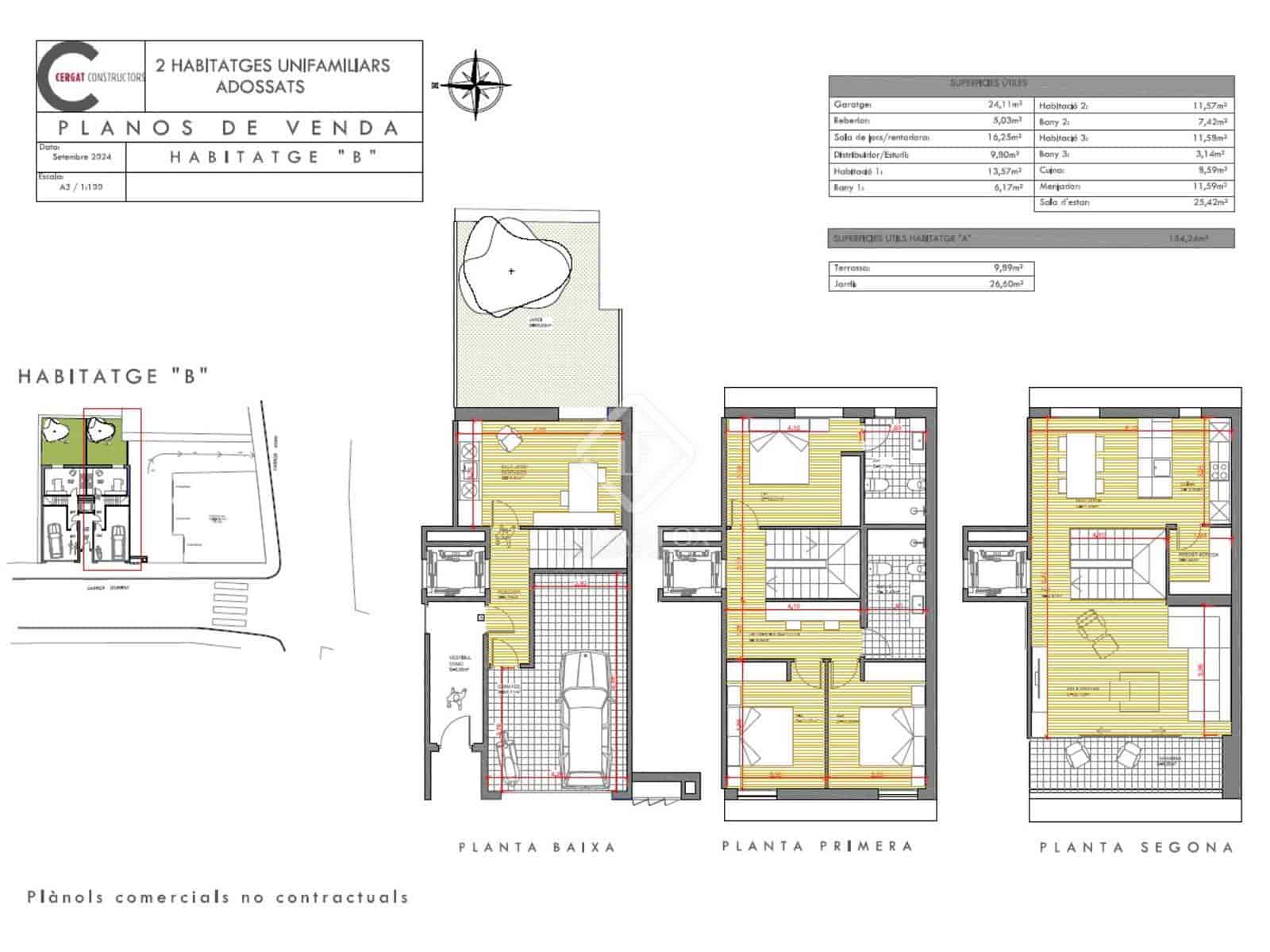 3 soveværelse Villa til salg i Alp med garage - € 520.000 (Ref: 8509317)