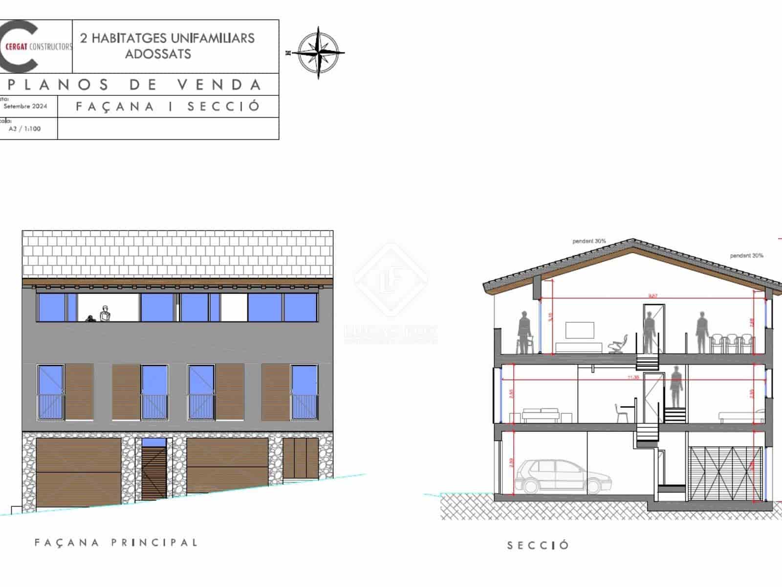 3 soveværelse Villa til salg i Alp med garage - € 520.000 (Ref: 8509317)
