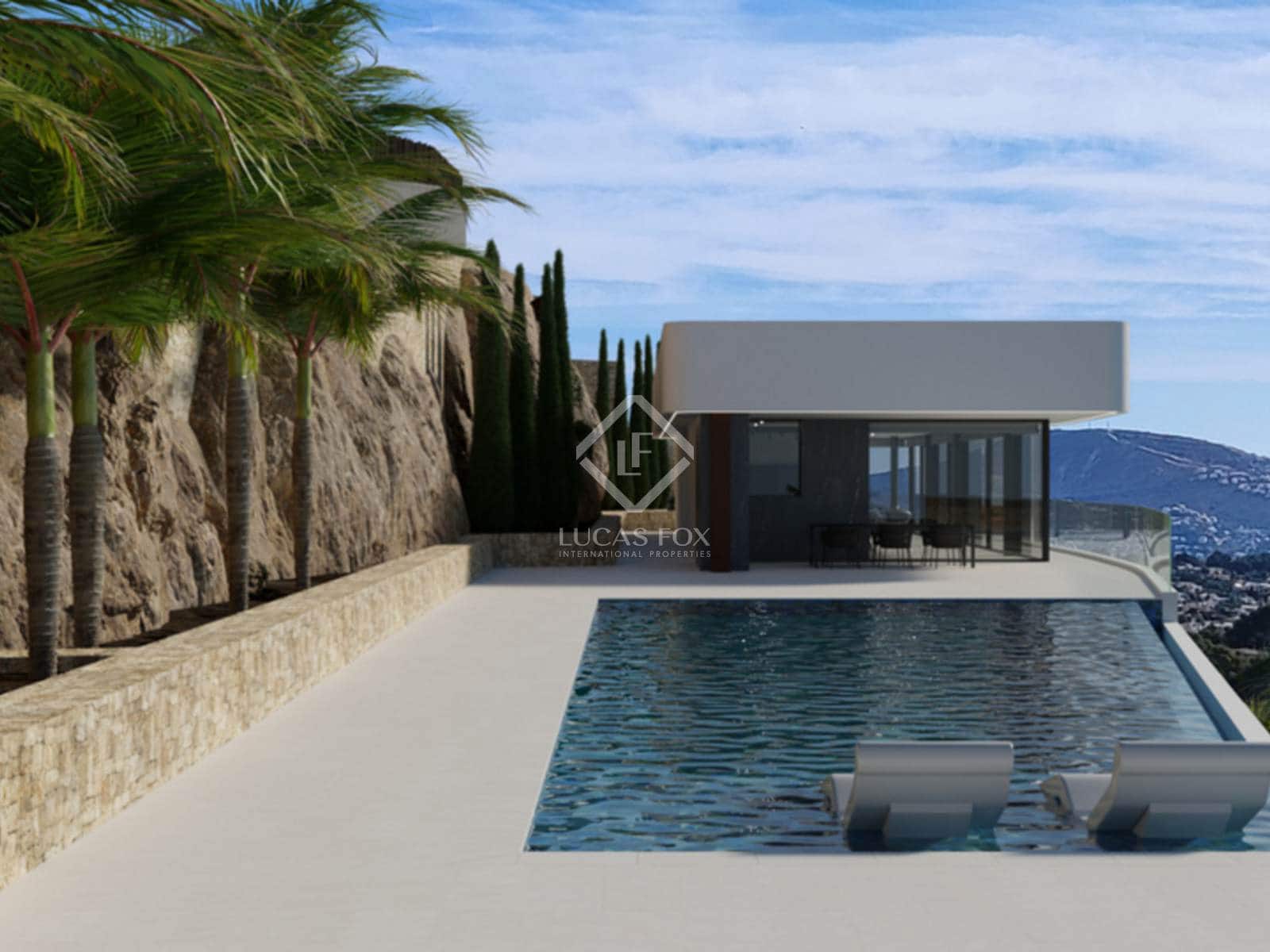 4 makuuhuone Huvila myytävänä paikassa Benissa mukana uima-altaan 
autotalli - 3 900 000 € (Ref: 8520711)