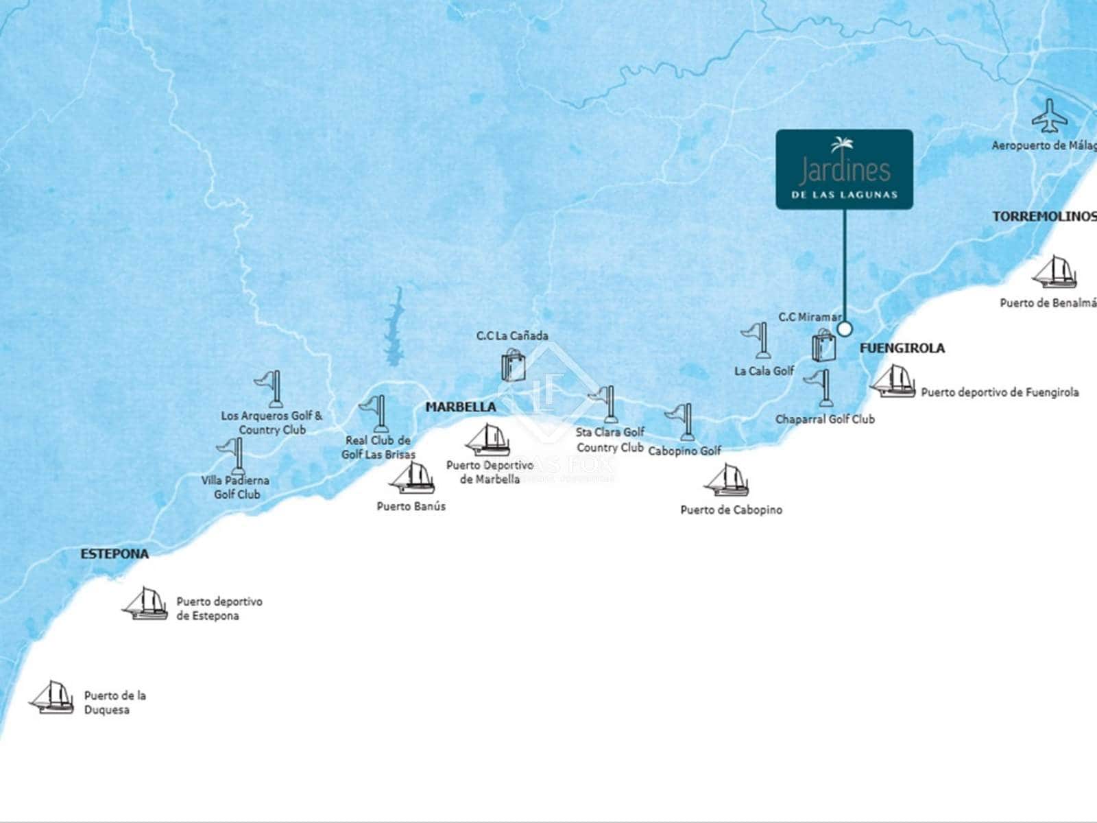 3 bedroom Apartment for sale in Las Lagunas de Mijas with pool garage - € 467,100 (Ref: 8520715)
