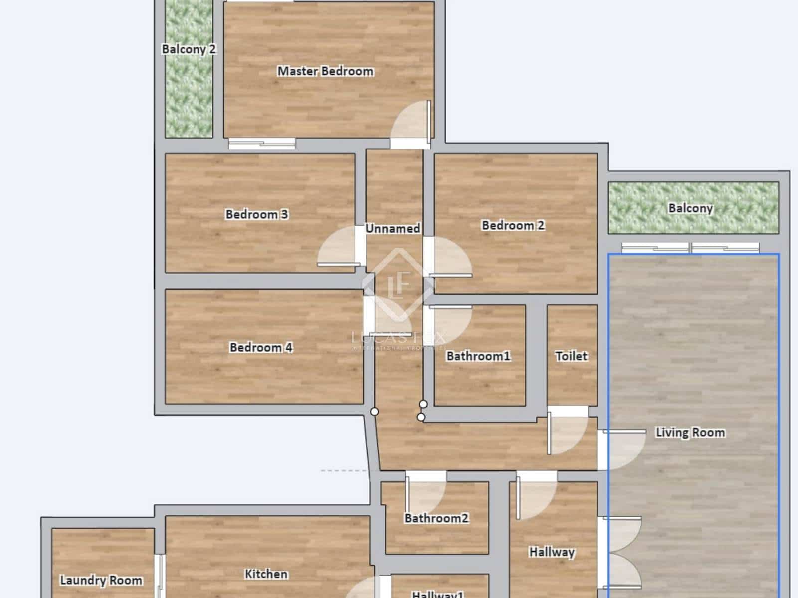 4 soveværelse Lejlighed til salg i Malaga by med garage - € 1.200.000 (Ref: 8524512)