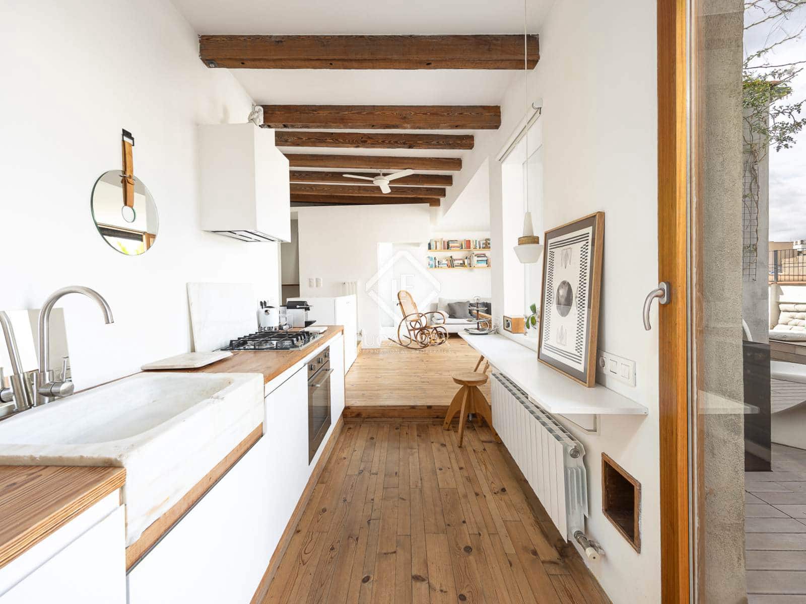 1 sypialnia Penthouse na sprzedaż w Miasto Barcelona - 650 000 € (Ref: 8532852)